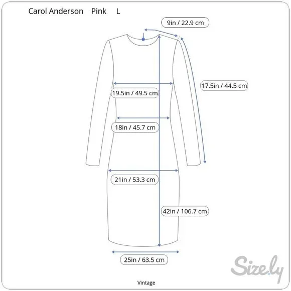 Carol Anderson California Vintage Linen‎ Look 3/4 Sleeve Boat Neck Midi Dress L - Picture 8 of 8